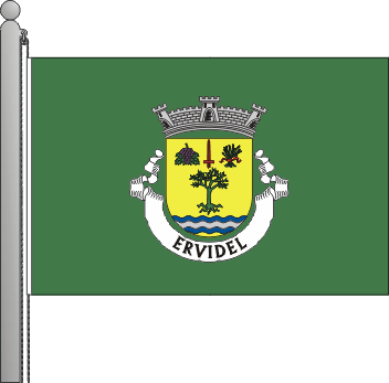 Bandeira da freguesia de Ervidel