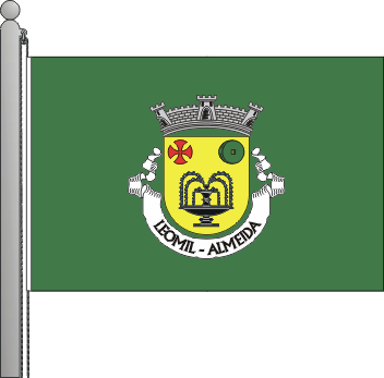 Bandeira da freguesia de Leomil