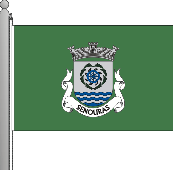 Bandeira da freguesia de Senouras