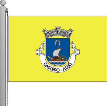 Bandeira da freguesia de Castedo