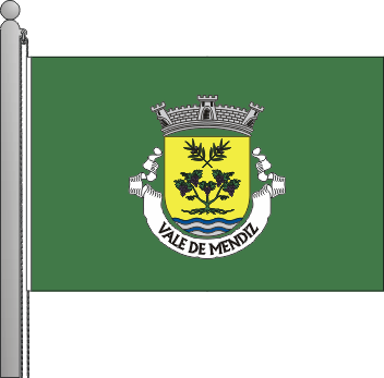 Bandeira da freguesia de Vale de Mendiz