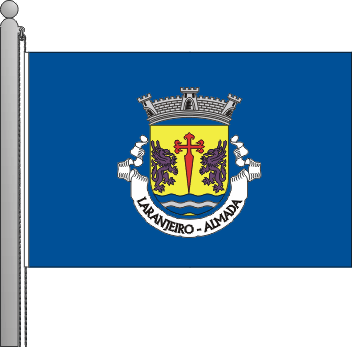 Bandeira da freguesia do Laranjeiro