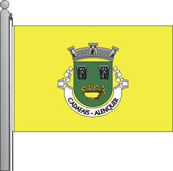 Bandeira da freguesia de Cadafais