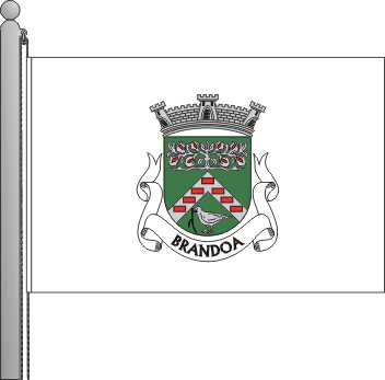 Bandeira da freguesia da Brandoa