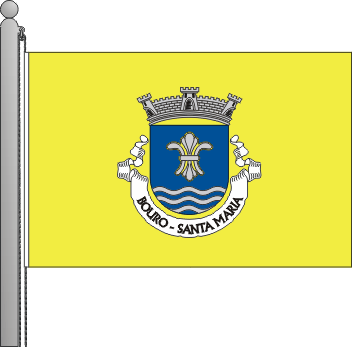 Bandeira da freguesia de Santa Maria de Bouro