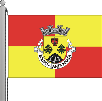 Bandeira da freguesia de Santa Marta de Bouro