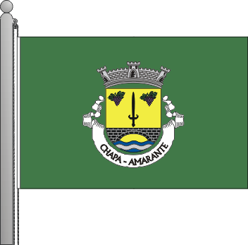 Bandeira da freguesia de Chapa