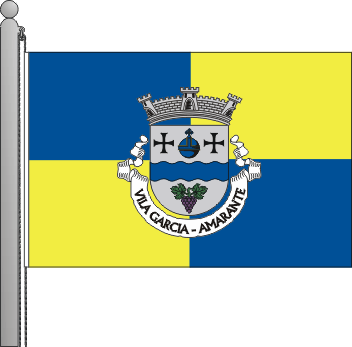 Bandeira da freguesia de Vila Garcia