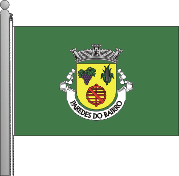Bandeira da freguesia de Paredes do Bairro