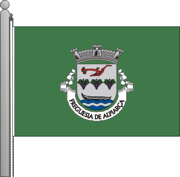 Bandeira da freguesia de Alpiara