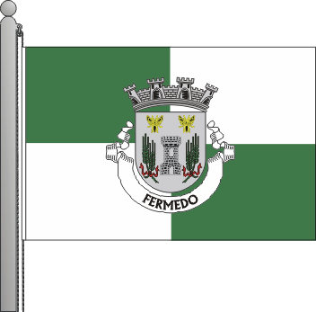 Bandeira da freguesia de Fermedo