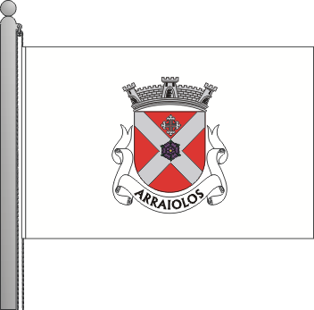 Bandeira da freguesia de Arraiolos