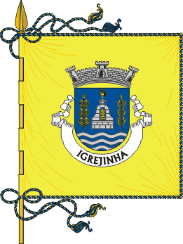 Estandarte da freguesia de Igrejinha