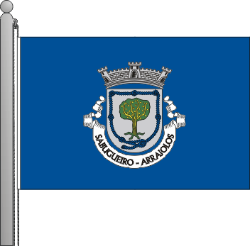 Bandeira da freguesia de Sabugueiro