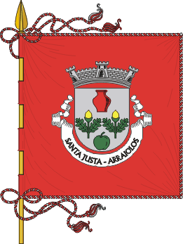 Estandarte da freguesia de Santa Justa