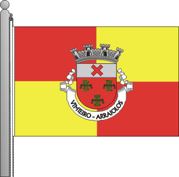 Bandeira da freguesia de Vimieiro