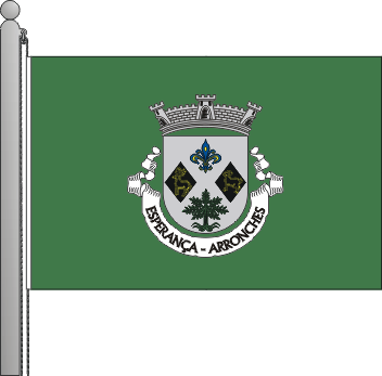 Bandeira da freguesia de Esperana