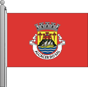 Bandeira do município de Alcácer do Sal