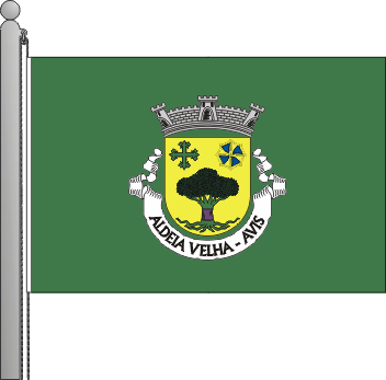 Bandeira da freguesia de Aldeia Velha