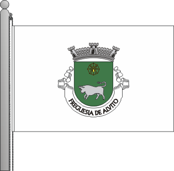 Bandeira da freguesia de Alvito
