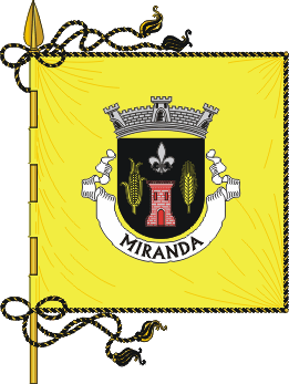 Estandarte da freguesia de Miranda