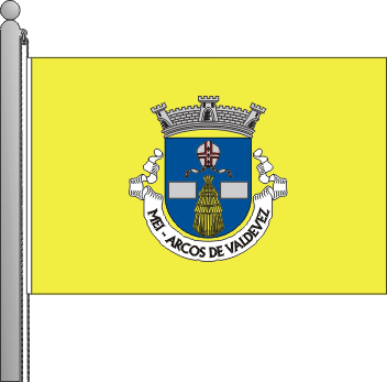 Bandeira da freguesia de Mei