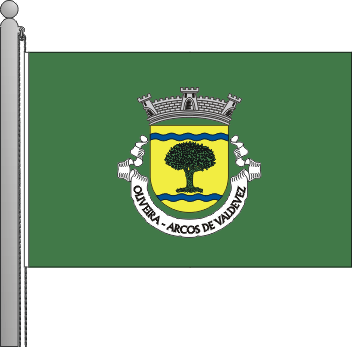 Bandeira da freguesia de Oliveira