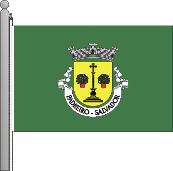 Bandeira da freguesia de Salvador de Padreiro