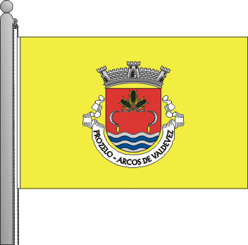 Bandeira da freguesia de Prozelo