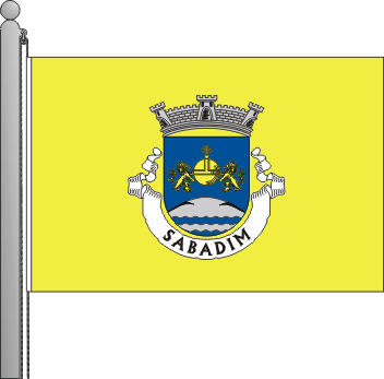 Bandeira da freguesia de Sabadim