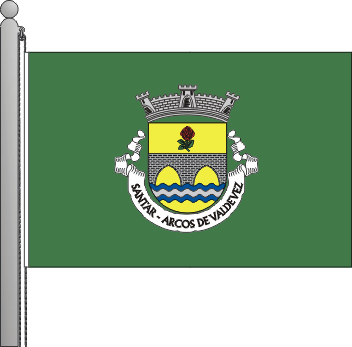 Bandeira da freguesia de Santar