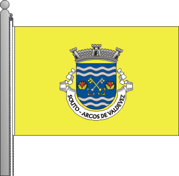 Bandeira da freguesia de Souto
