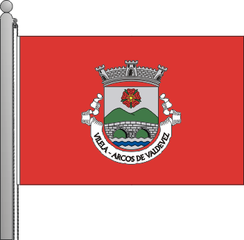 Bandeira da freguesia de Vilela