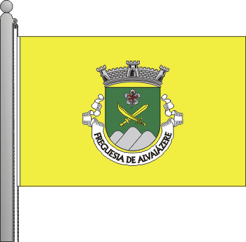 Bandeira da freguesia de Alvaizere