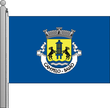 Bandeira da freguesia de Campelo
