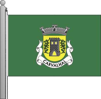 Bandeira da freguesia do Carvalhal