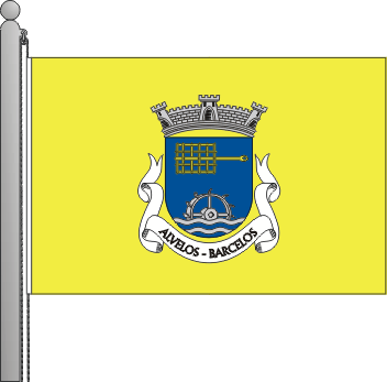 Bandeira da freguesia de Alvelos