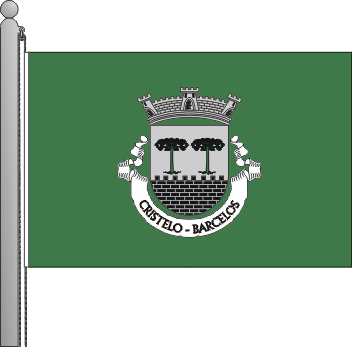 Bandeira da freguesia de Cristelo
