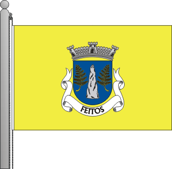 Bandeira da freguesia de Feitos