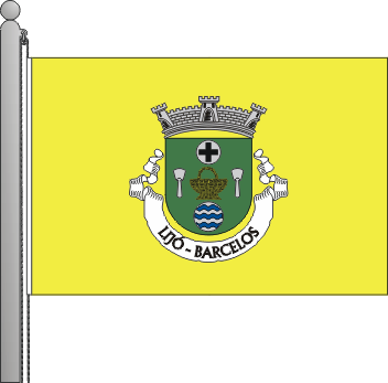 Bandeira da freguesia de Lij