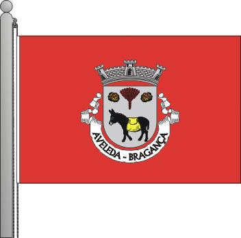 Bandeira da freguesia de Aveleda