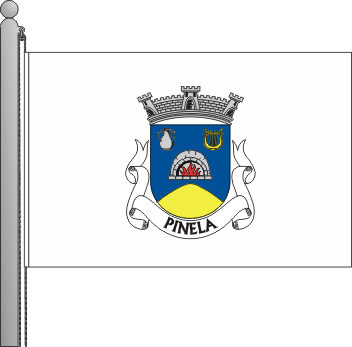 Bandeira da freguesia de Pinela