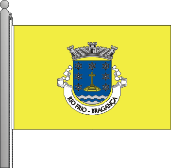 Bandeira da freguesia de Rio Frio