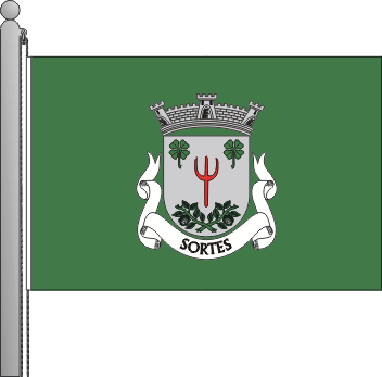 Bandeira da freguesia de Sortes
