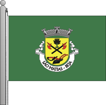 Bandeira da freguesia de So Matias