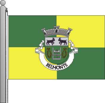 Bandeira da freguesia de Belmonte