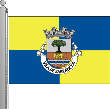 Bandeira do município de Barrancos