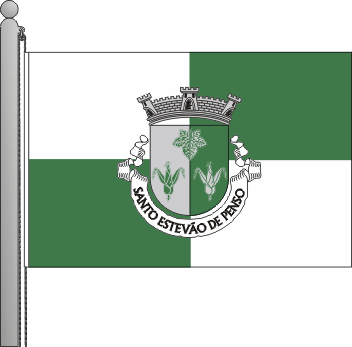 Bandeira da freguesia de Santo Estevo do Penso