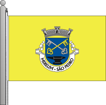 Bandeira da freguesia de So Pedro de Merelim