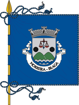 Estandarte da freguesia de Morreira